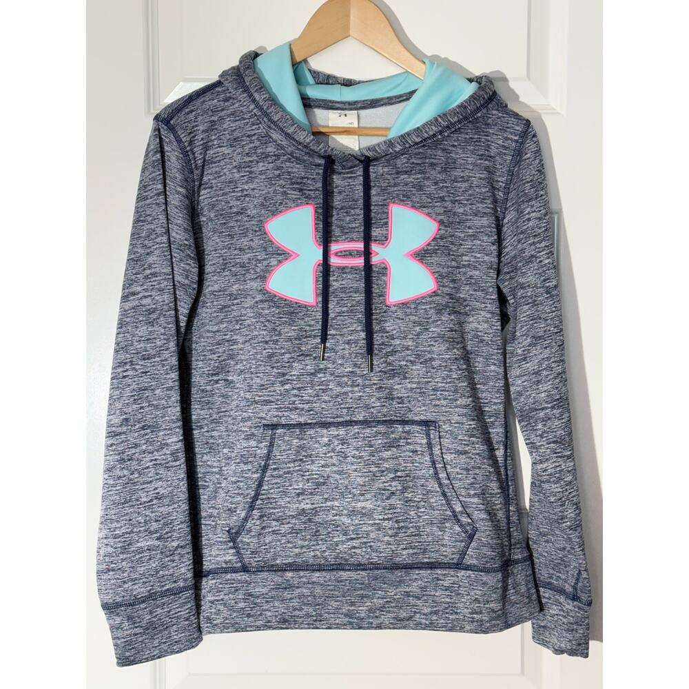 Under Armour Navy with Gray Hoodie, Women's Size M